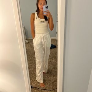 Onia drawstring linen pants NWT